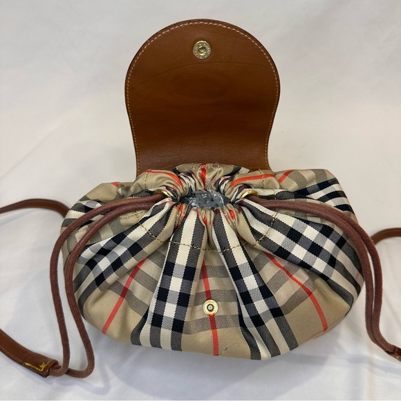 Authentic Burberry Nylon Drawstring Backpack - Picture 5 of 7